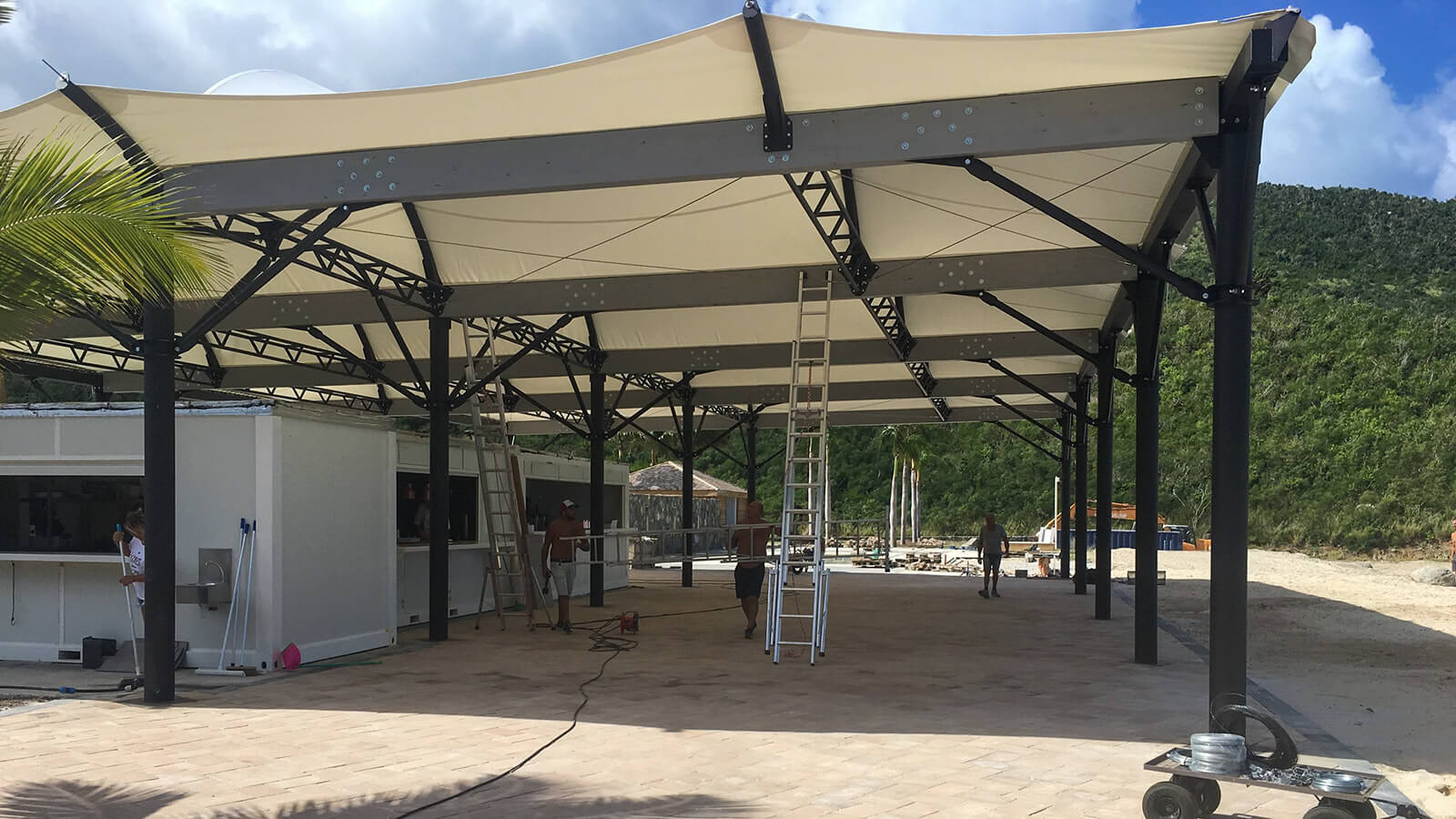 pergola restaurant plage (3)